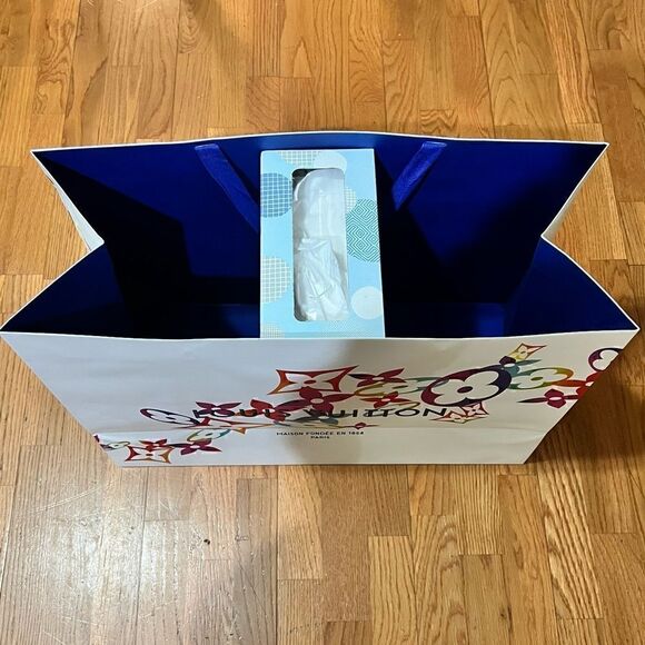 Authentic LOUIS VUITTON XL shopping bag 23x17x10 Limited Edition - Picture 4 of 4
